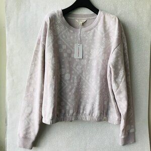 Lucky Brand Long Sleeve  Round Neck  60% Cotton  Size : L  MSRP $79.50